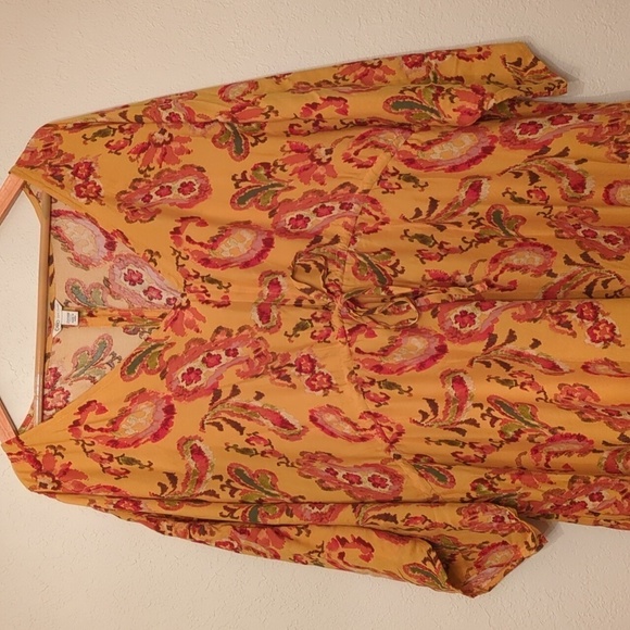 Cato Est 1946 BB Bohemian maxi dress abstract paisley print - Picture 1 of 11